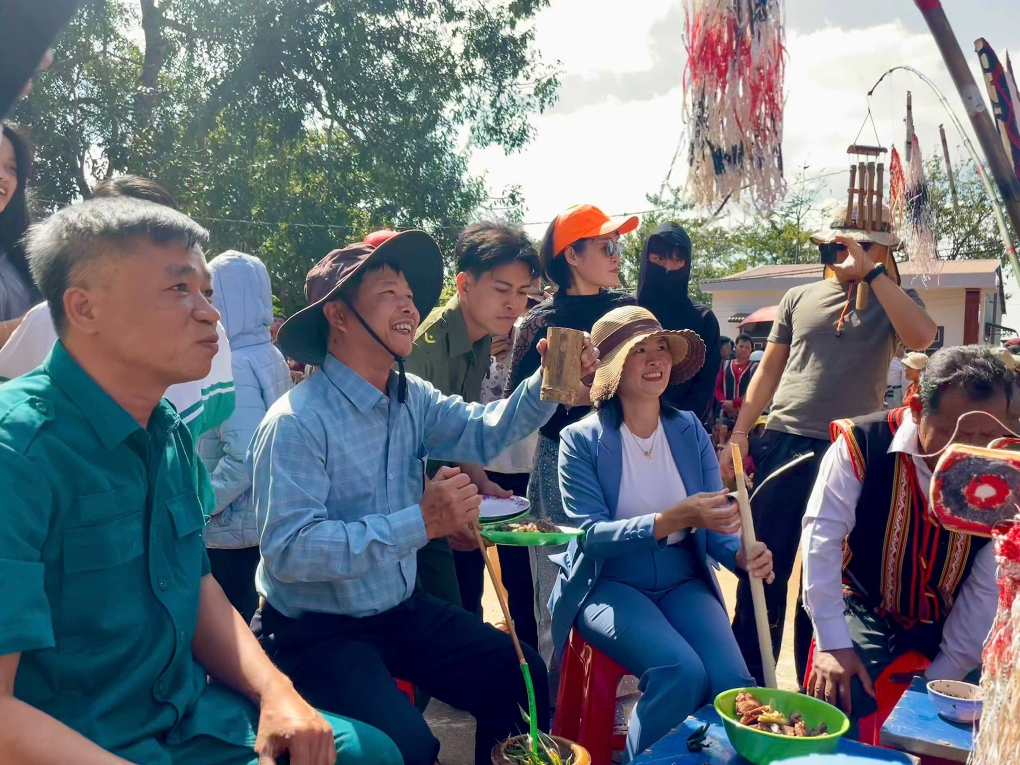 mừng lúa mới tại buôn Hring 3